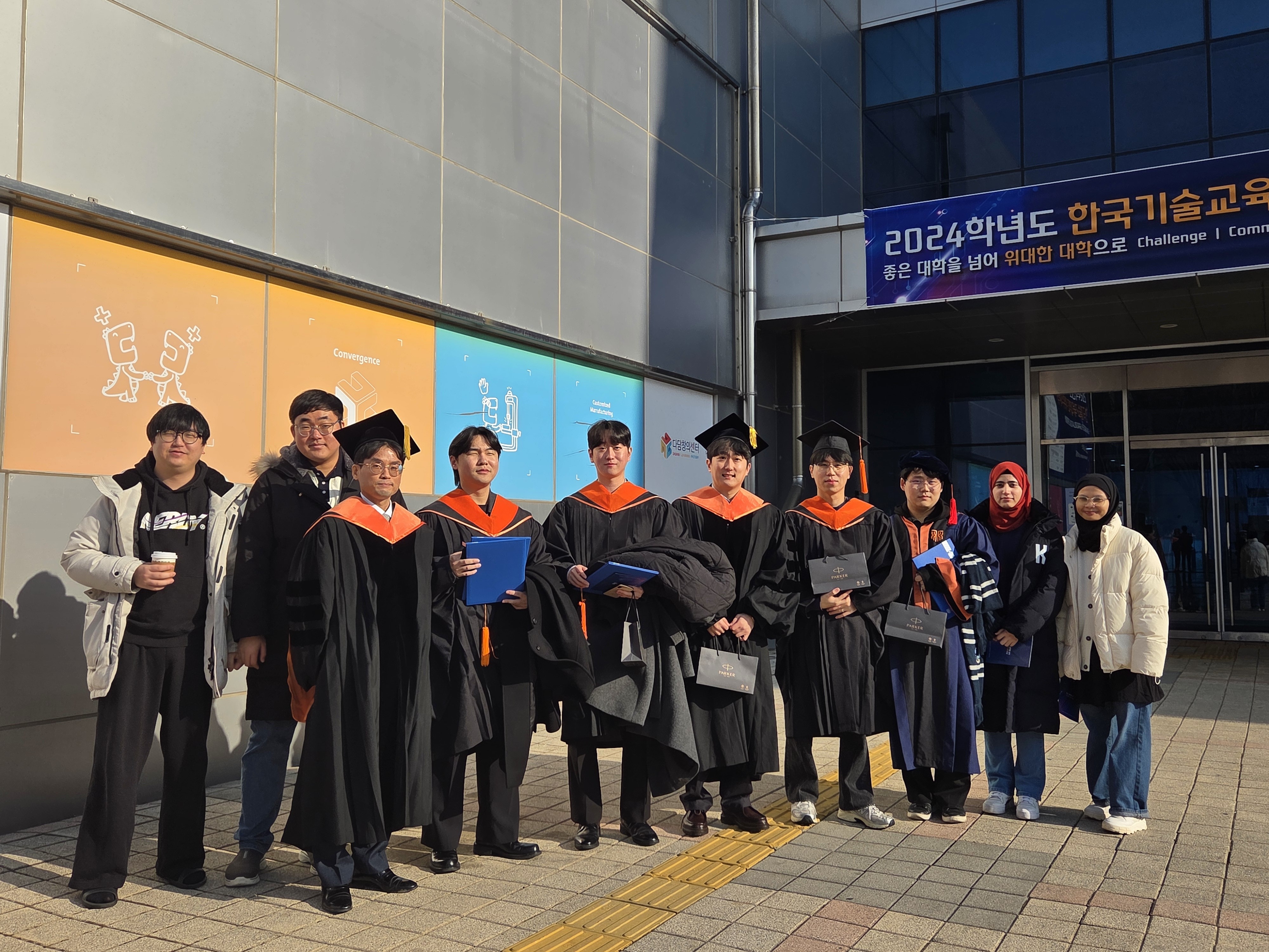 윤성진 박사, 김한진 박사, 신길종 석사, 남태민 석사, 조재민 석사, 장연재 학사 졸업 축하드립니다!